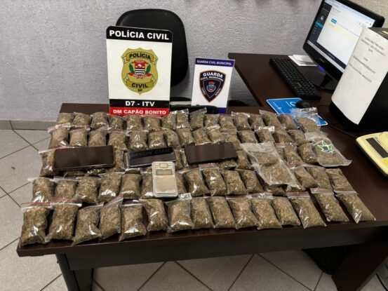 Operação conjunta da GCM e Polícia Civil resulta na prisão por tráfico de drogas no Bairro Vale Verde 