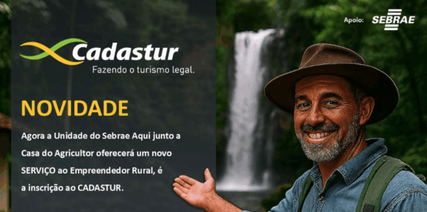 Cadastro no Cadastur garante segurança, apoio e novas oportunidades de renda para agricultores de Capão Bonito
