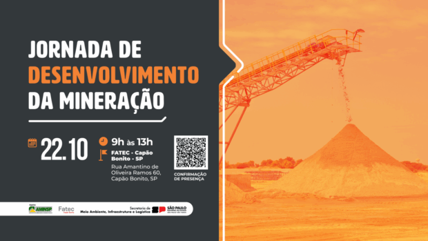 Jornada de Desenvolvimento da Mineração acontecerá na Fatec de Capão Bonito 