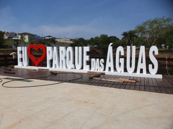Inauguração da primeira fase do Parque das Águas acontece no dia 25 de outubro
