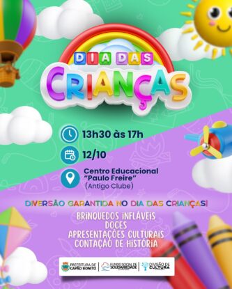 Capão Bonito prepara grande festa para o Dia das Crianças 