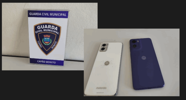 GCM de Capão Bonito recupera celulares furtados e apreende adolescente envolvido 