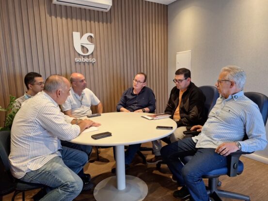 Reunião na Superintendência da Sabesp define cronograma e reforça avanços nas obras de saneamento em Capão Bonito 