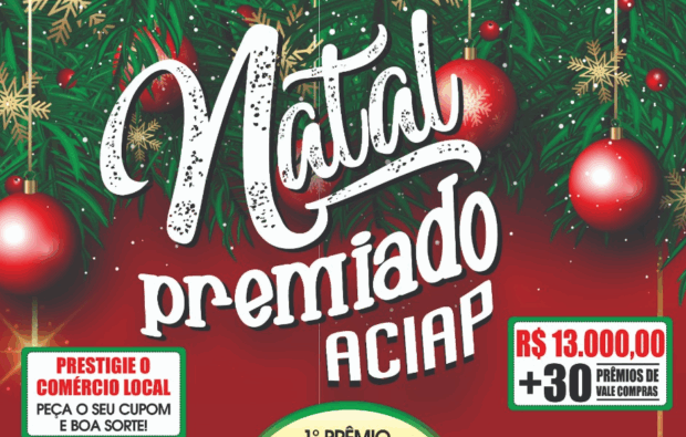 Aciap lança oficialmente a Campanha Natal Premiado 2025 em parceria com o Sicredi
