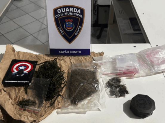 Apreensão de menores envolvidos com entorpecentes no Parque das Águas