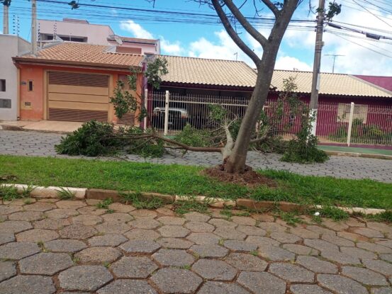 Defesa Civil de Capão Bonito divulga nota após ocorrências causadas por ciclone extratropical 