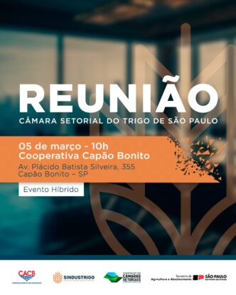 Câmara Setorial do Trigo de São Paulo abre agenda de 2026 com debate sobre safra e mercado no estado