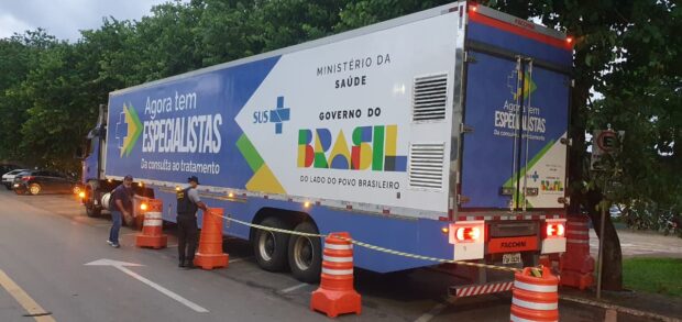 Carreta de Saúde do Programa Agora Tem Especialistas chega a Capão Bonito