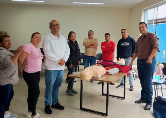 UBS Vila Aparecida promove capacitação em primeiros socorros para profissionais da saúde