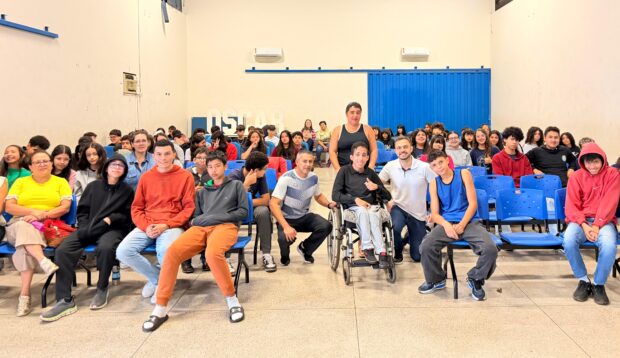 Inclusão e conscientização marcam ação em Escola Municipal