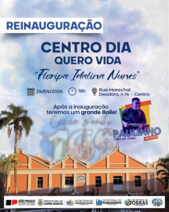 Centro Dia Quero Vida será reinaugurado com espaço renovado e baile para a população