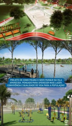 Obras do Parque Ecológico da Vila Aparecida avançam
