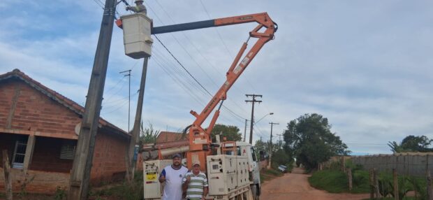 Distrito do Turvo dos Almeidas agora tem iluminação pública 100% LED