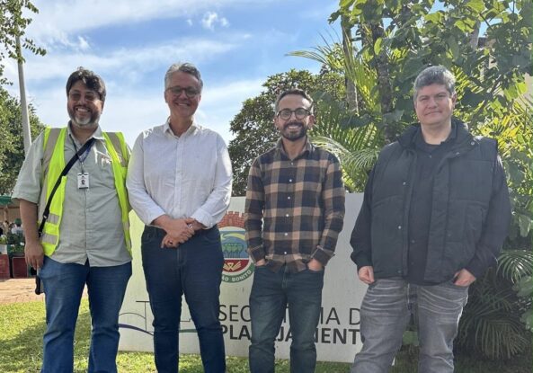 Secretaria de Planejamento recebe Equipe de Fiscalização do Estado para vistoria das obras do novo hospital de Capão Bonito