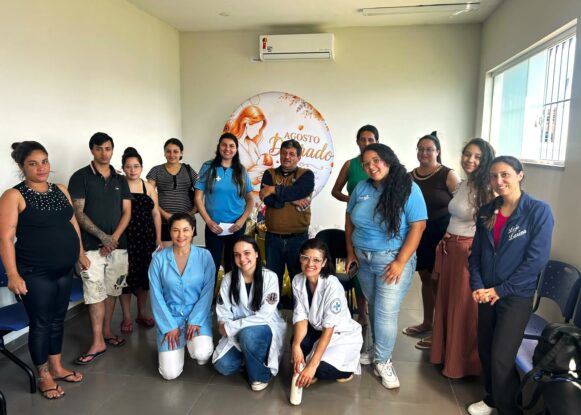UBSF Jardim Santa Isabel promove ação do Agosto Dourado