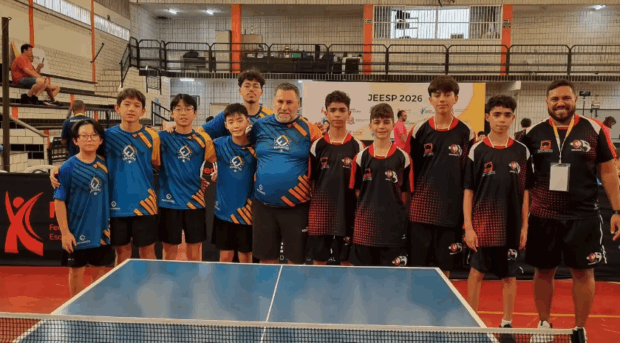 Capão Bonito conquista 7º lugar estadual no JEESP de Tênis de Mesa