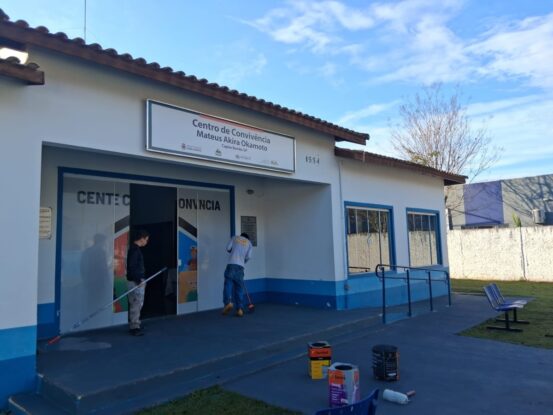 Secretaria de Assistência Social revitaliza espaço do SCFV “Matheus Akira Okamoto” para oferecer mais acolhimento às crianças e adolescentes