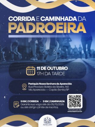 3ª Corrida e Caminhada reúne esporte, saúde e integração em Capão Bonito
