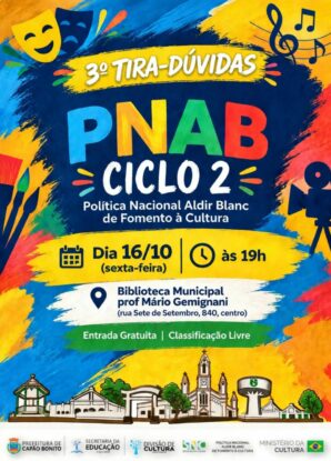 Prefeitura promove 3º Tira-Dúvidas da PNAB – Ciclo 2 nesta sexta-feira
