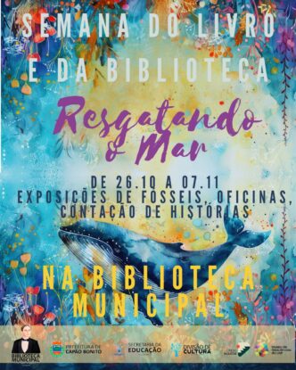 Semana do Livro e da Biblioteca 2026 apresenta programação gratuita com ciência, cultura e atividades educativas em Capão Bonito