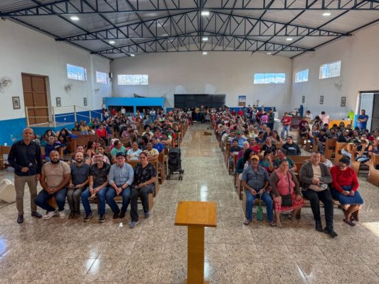 P+Mais Alimentos realiza mais uma entrega na Paróquia Nossa Senhora Aparecida, na Vila Aparecida